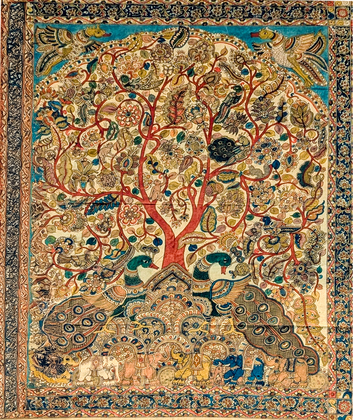 Kalamkari Saree